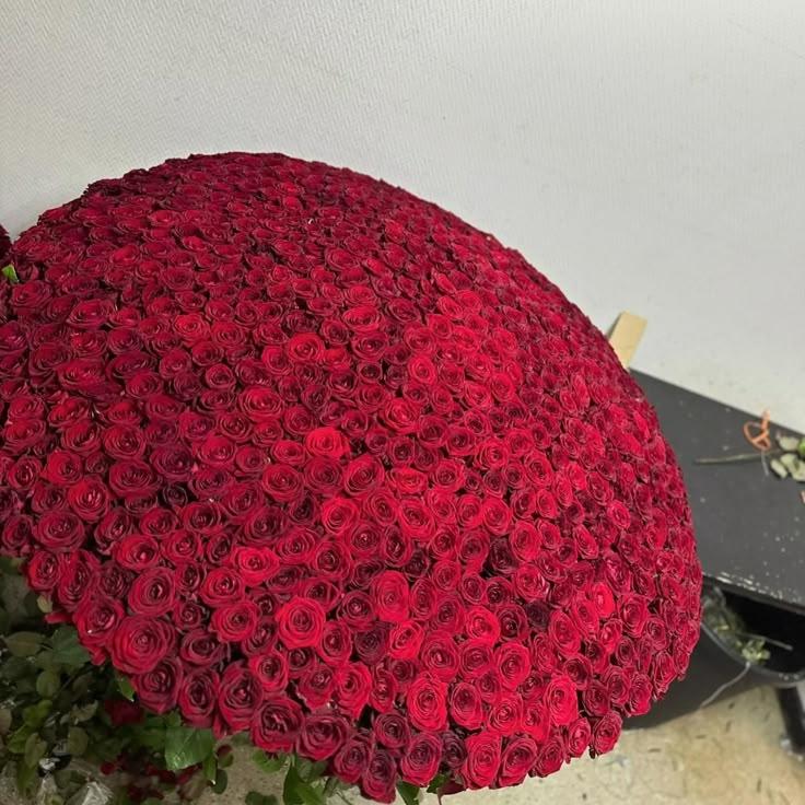 PepperGardenStudio workshop space where corporate flower arrangements are designed and prepared for business delivery